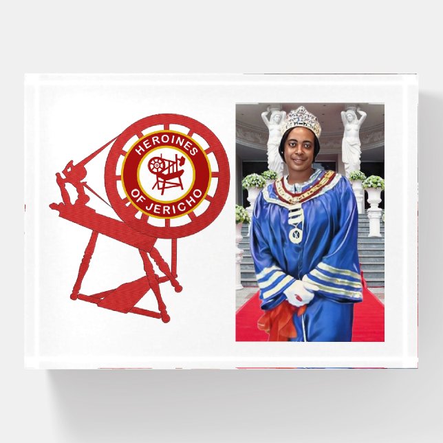 HOJ Photo Paperweight (Front)