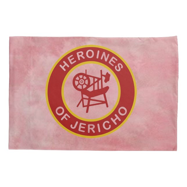 HOJ Pink Pillow Case (Back)