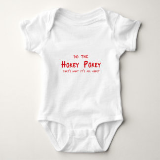 hokey-pokey baby bodysuit