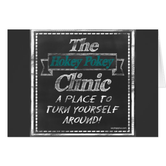 Hokey Pokey Clinic Cards (Front Horizontal)