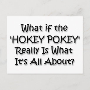 HOKEY POKEY POSTCARD