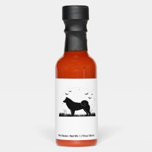 Hokkaido Dog � Halloween Moon Silhouette Classic T Hot Sauces