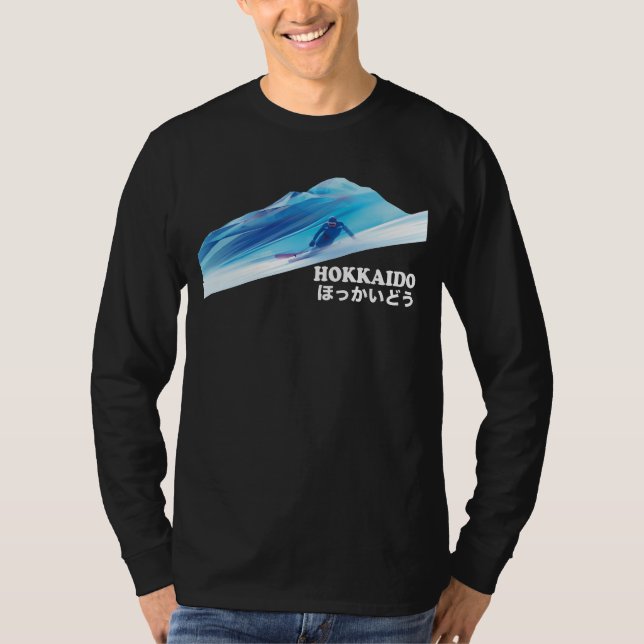 Hokkaido Skiing Adventure T-Shirt (Front)