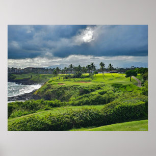 Hokuala Ocean Golf Course Poster