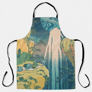 Hokusai Amida Falls Japan Waterfall Apron