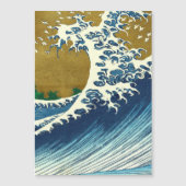 Hokusai Big Wave Japan Japanese Art (Front)