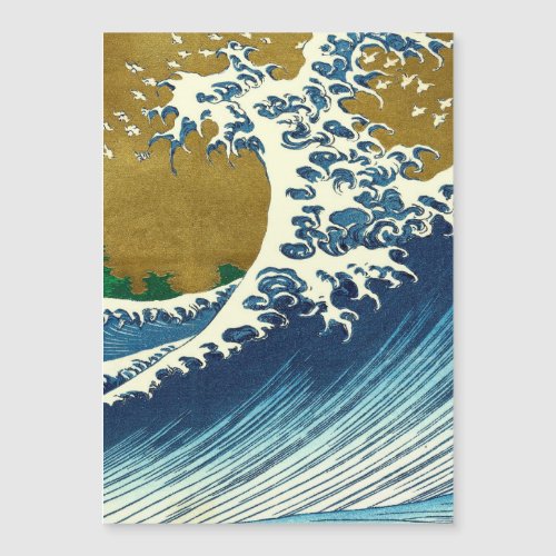 Hokusai Big Wave Japan Japanese Art