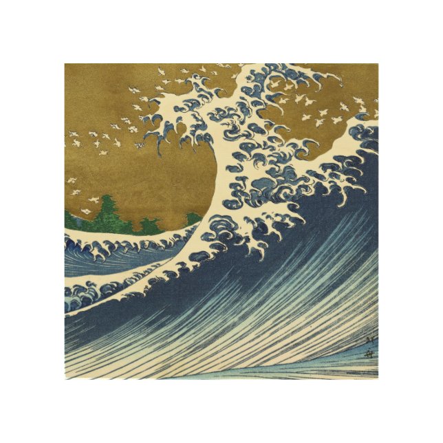 Hokusai Big Wave Japan Japanese Art (Front)