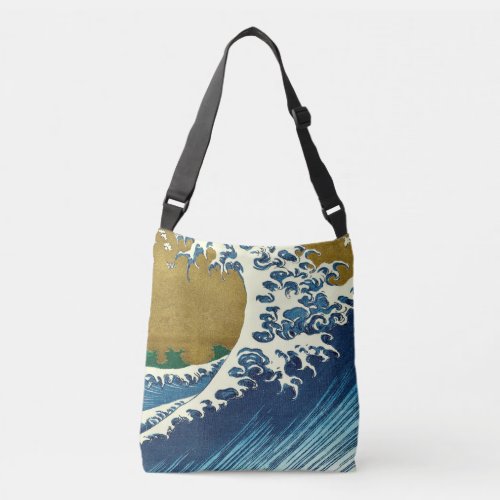 Hokusai Big Wave Japan Japanese Art Crossbody Bag