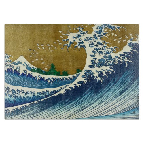 Hokusai Big Wave Japan Japanese Art Cutting Board