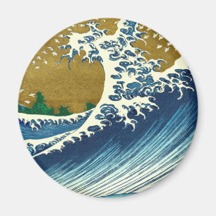 Hokusai Big Wave Japan Japanese Art Magnet