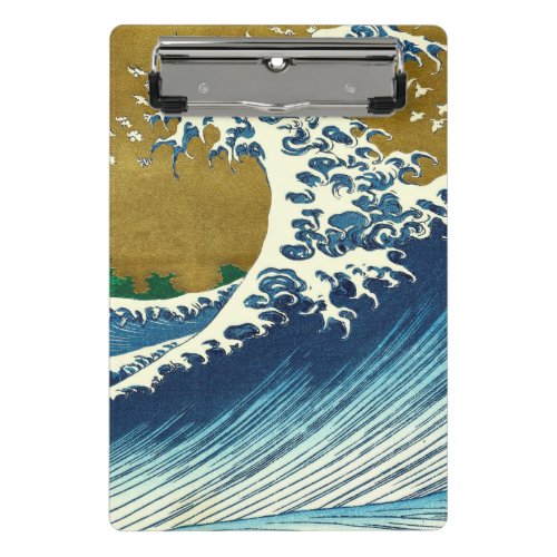 Hokusai Big Wave Japan Japanese Art Mini Clipboard