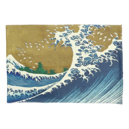 Hokusai Big Wave Japan Japanese Art Pillow Case