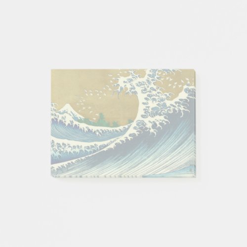 Hokusai Big Wave Japan Japanese Art Post_it Notes