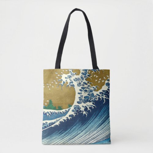 Hokusai Big Wave Japan Japanese Art Tote Bag