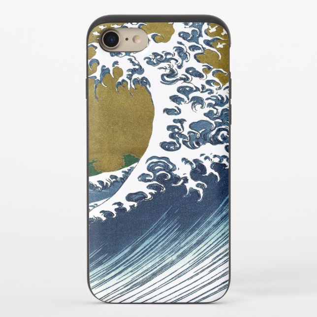 Hokusai Big Wave Japan Japanese Art Uncommon iPhone Case (Back)