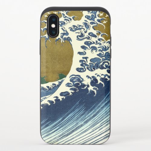 Hokusai Big Wave Japan Japanese Art iPhone X Slider Case