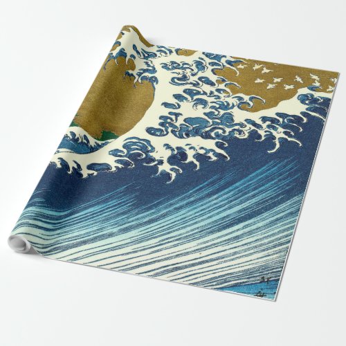 Hokusai Big Wave Japan Japanese Art Wrapping Paper