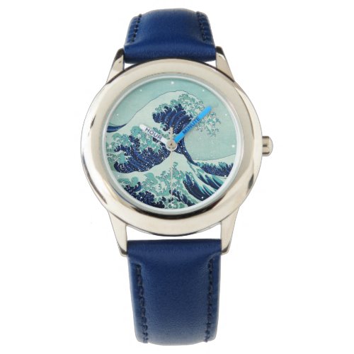 Hokusai Blue Waves Watch