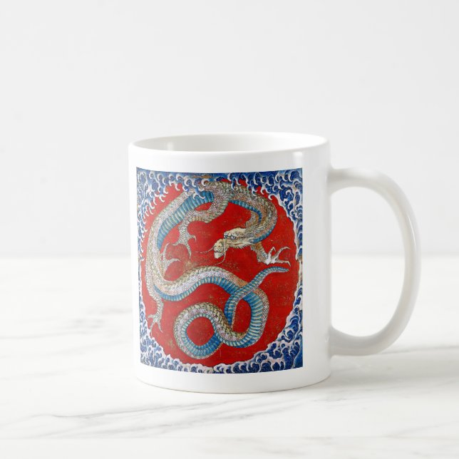 HOKUSAI , "Dragon", "Dragon" Coffee Mug (Right)