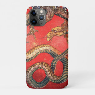 Hokusai Dragon Japanese Vintage Katsushika Hokusai iPhone 11 Pro Case
