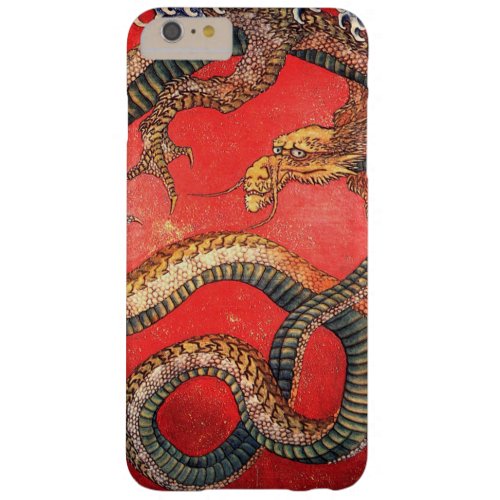 Hokusai Dragon Japanese Vintage Katsushika Hokusai Barely There iPhone 6 Plus Case