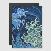 Hokusai Feminine Wave Vintage Ocean  (Front/Back)