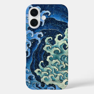 Hokusai Feminine Wave Vintage Ocean iPhone 16 Case