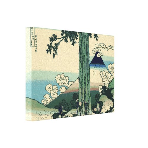 Hokusai Fugaku Canvas Print