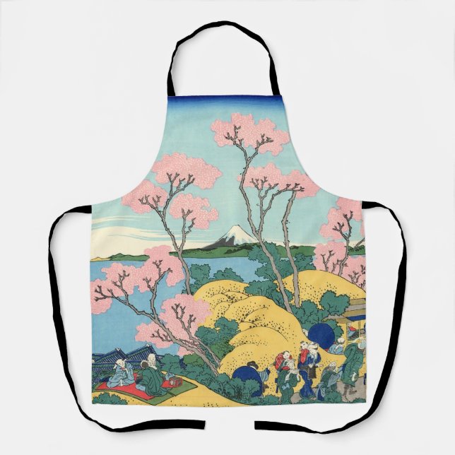 Hokusai Fuji from Gotenyama on the Tōkaidō    Apron (Front)