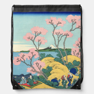 Hokusai Fuji from Gotenyama on the Tōkaidō Drawstring Bag