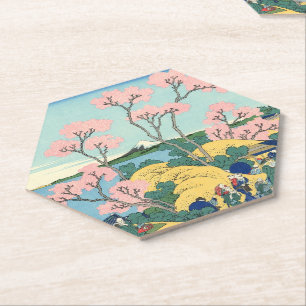 Hokusai Fuji from Gotenyama on the Tōkaidō Paper Coaster