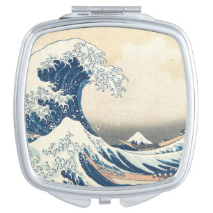 HOKUSAI Great Wave Compact Mirror