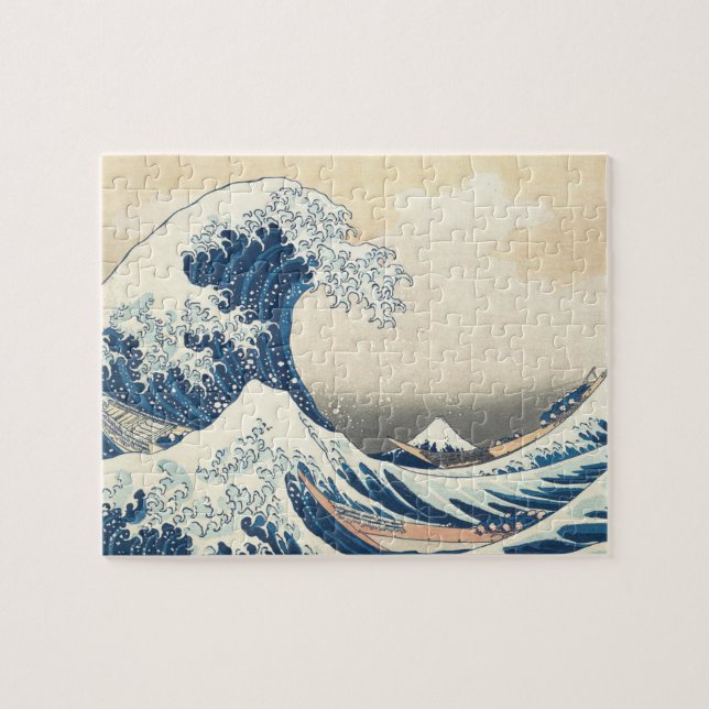 HOKUSAI Great Wave Jigsaw Puzzle (Horizontal)