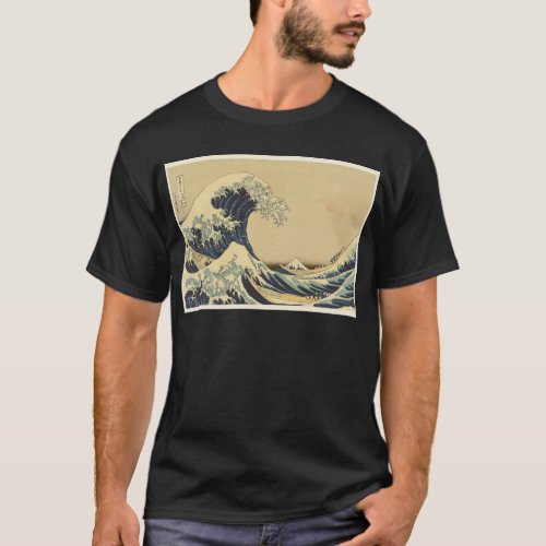 Hokusai Great Wave Off Kanagawa T_Shirt