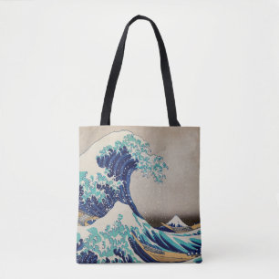 Hokusai Great Wave off Kanagawa. Vintage japan art Tote Bag