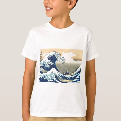 Hokusai great wave T_Shirt