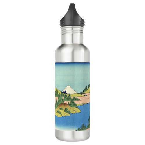 Hokusai Hakone Lake in Sagami Province  Stainless Steel Water Bottle
