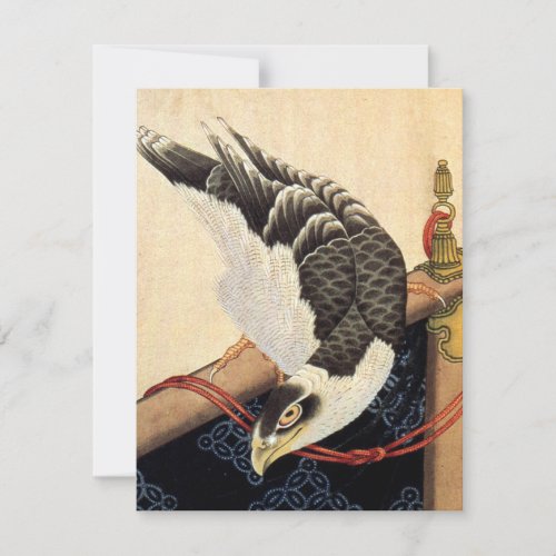 Hokusai Hawk Invitations