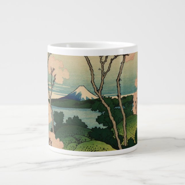 Hokusai Katsushika - Goten-Yama-Hill, Shinagawa Giant Coffee Mug (Front)