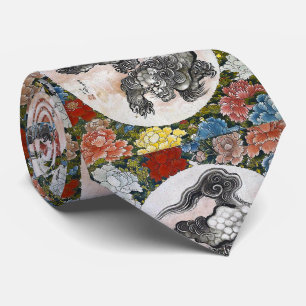 Hokusai Katsushika "Karajishi-zu", Hokusai , Karaj Neck Tie