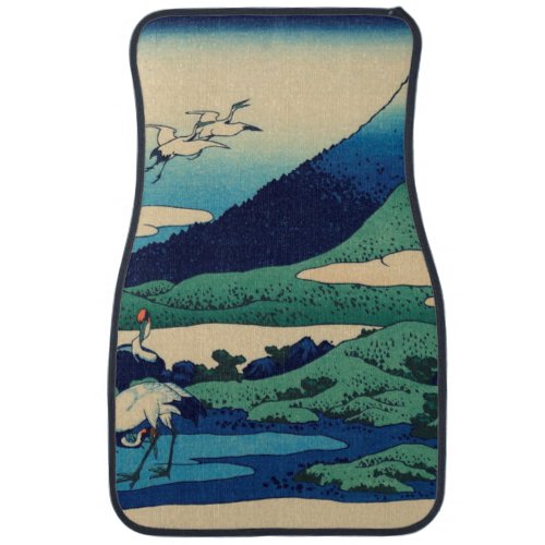 Hokusai Katsushika _ Umezawa In Sagami Province Car Floor Mat