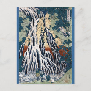 Hokusai Kirifuri Falls, Mount Kurokami, Shimotsuke Postcard