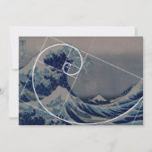 Hokusai Meets Fibonacci, Golden Ratio (Front)