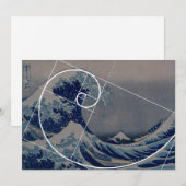 Hokusai Meets Fibonacci, Golden Ratio (Front/Back)