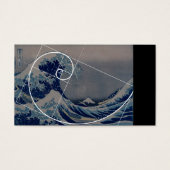 Hokusai Meets Fibonacci, Golden Ratio (Front)