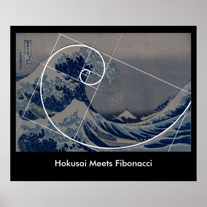 tsunami hokusai goldenratio