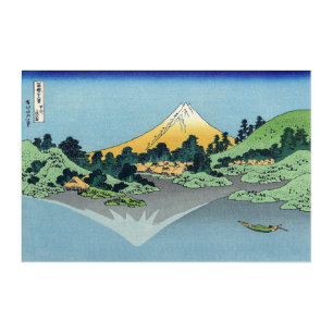 Hokusai - Mount Fuji Reflects in Lake Kawaguchi Acrylic Print