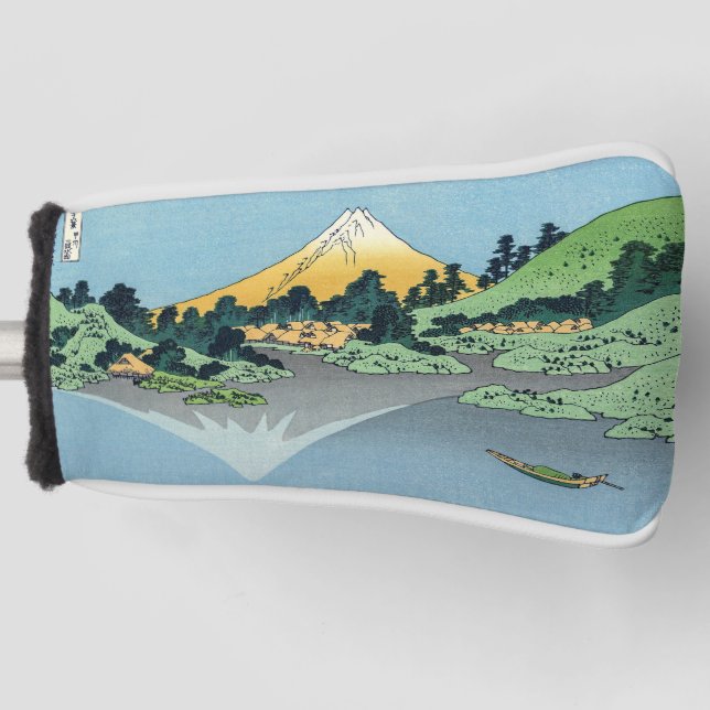 Hokusai - Mount Fuji Reflects in Lake Kawaguchi Golf Head Cover (Front)