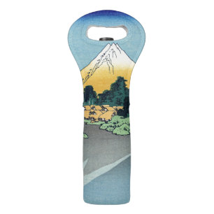 Hokusai - Mount Fuji Reflects in Lake Kawaguchi Wine Bag